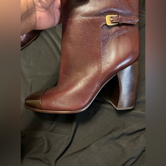 Tory Burch Women's Tall Banana Heel Boots excellent condition size 9 - Picture 6 of 16